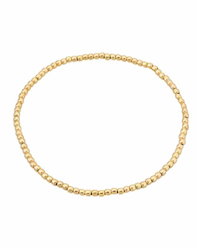 14k Gold-Fill 3mm Bead Bracelet